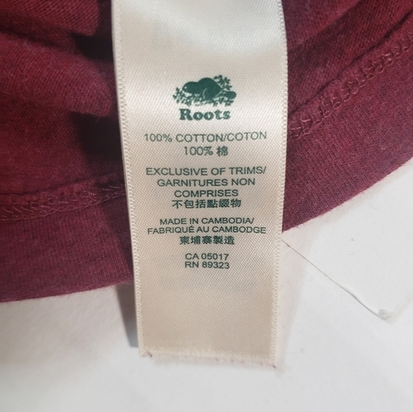 ROOTS Red "Crazy Canuck" T-Shirt - Picture 6 of 7